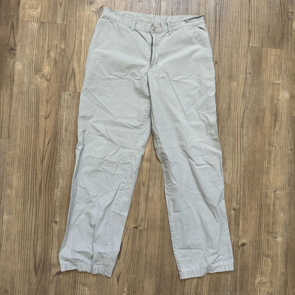 Vintage Patagonia Pants Mens 33 Tan Organic Cotton Duck Chinos Outdoors Hiking
